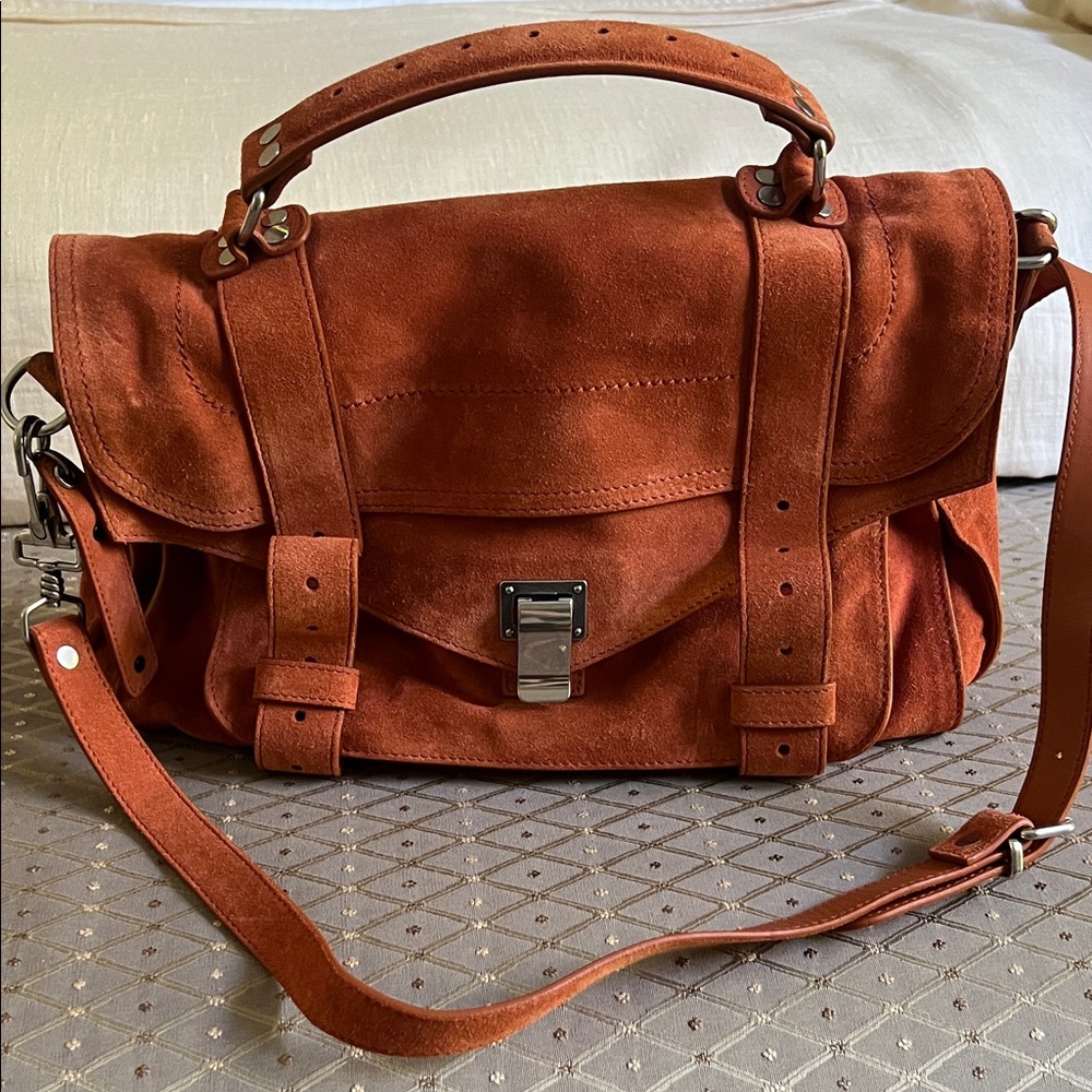 Proenza Schouler sued ps1 medium bag